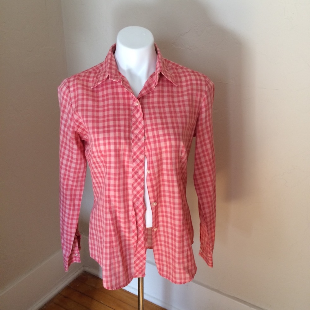 Vintage Fashion Conspiracy 80s blouse metallic thread.